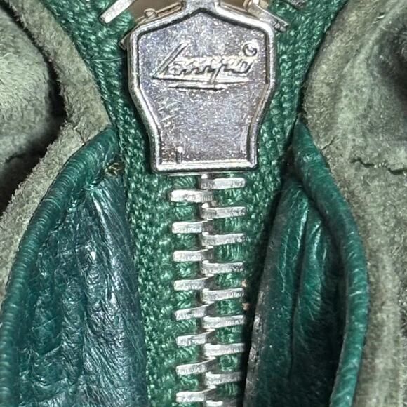 Balenciaga Vintage Green Leather Chain Strap Shoulder Bag - Picture 8 of 12